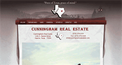 Desktop Screenshot of cunninghamrealestate.com